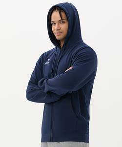 Худи на молнии ESSENTIAL Cotton FZ Hoodie, темно-синий