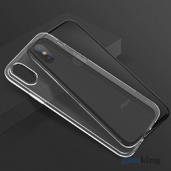 Hoco Light Series Case iPhone XS Max Black (Чёрный-прозрачный)
