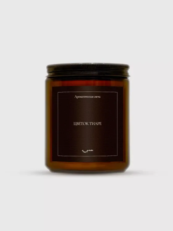 Ароматическая свеча Цветок Тиаре