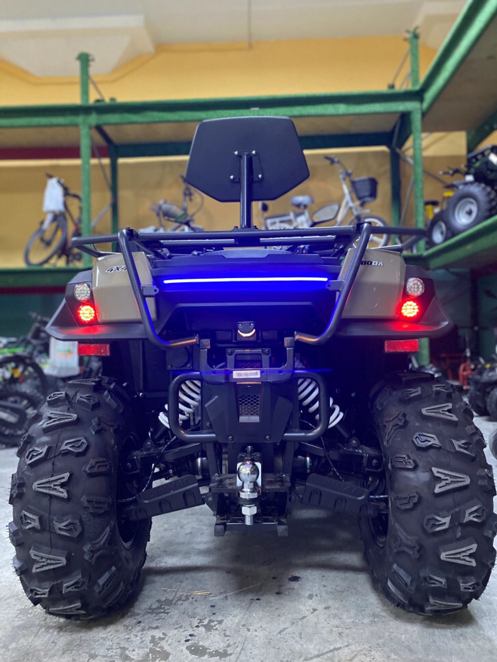 Квадроцикл GreenCamel Linhai A-LH80DA 4x4