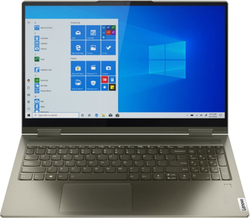 Ноутбук Lenovo Yoga 7 15ITL5 82BJ00DDRU Intel Core i7 1165G7, 2.8 GHz - 4.7 GHz, 16384 Mb, 15.6" Full HD 1920x1080, 1000 Gb SSD, DVD нет, Intel Iris Xe Graphics, Windows 11 Home, зеленый