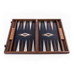 Нарды с боковыми стойками 48x30см Manopoulos Backgammon bcb1