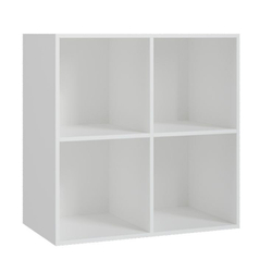 Стеллаж Париж, 4 секции, серый