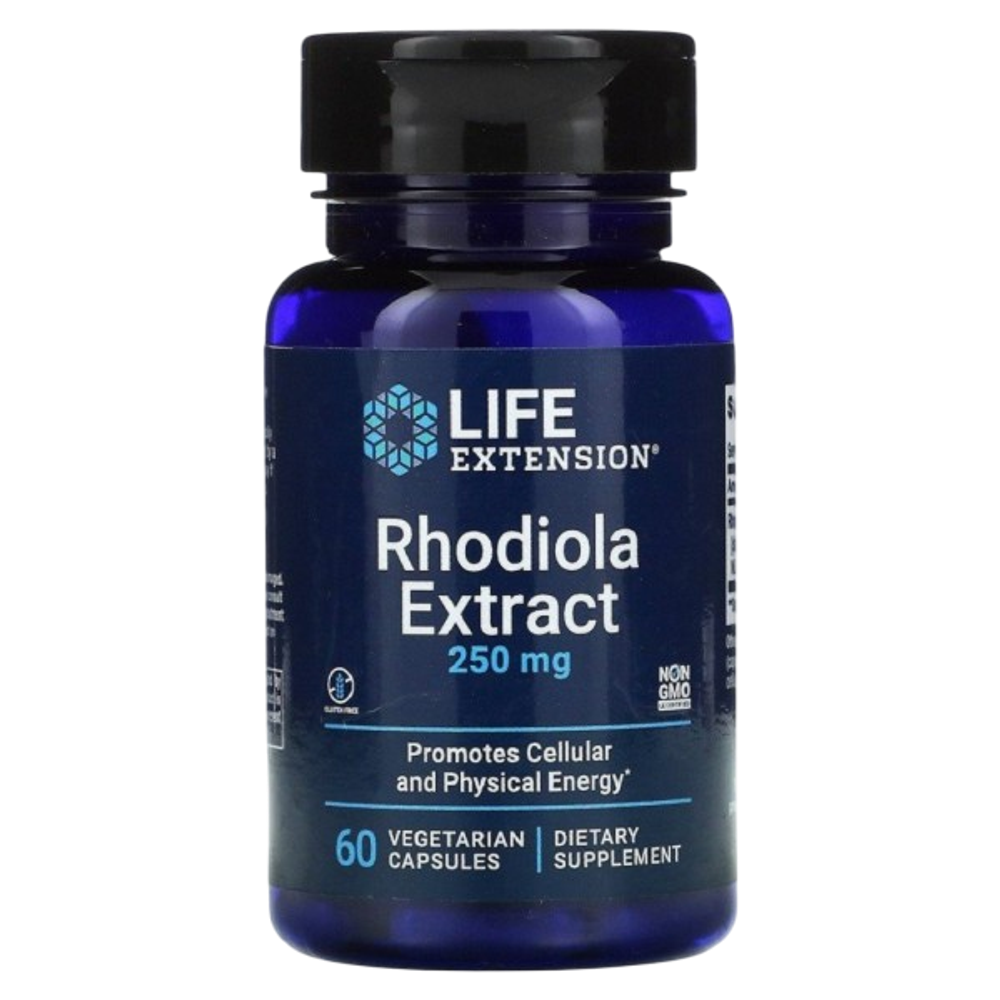 Life Extension Rhodiola Extract 250 mg 60 Veg Caps , Экстракт родиолы , Родиола