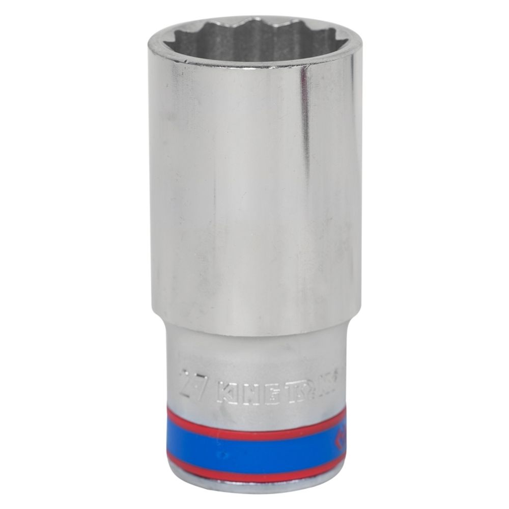 KING TONY (423027M) Головка торцевая глубокая двенадцатигранная 1/2", 27 мм