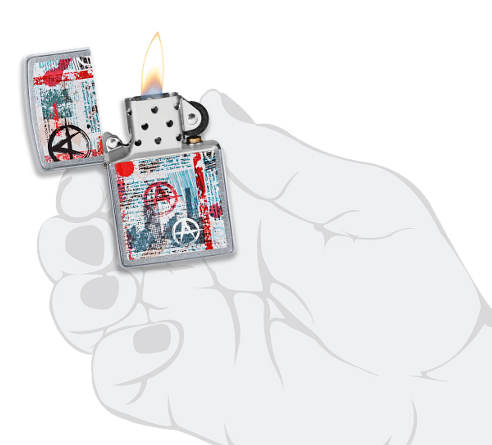Зажигалка ZIPPO Anarchy Design 49662