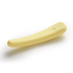 Желтый вибратор iroha Fit Mikazuki - 17,7 см. (Цвет: желтый)