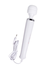 Проводной супер массажер L'EROINA, белый (8 режимов вибрации) (Цвет: белый)