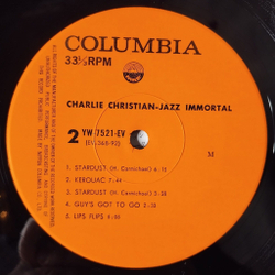 Винтажная виниловая пластинка LP Charlie Christian, Dizzy Gillespie After Hours (Japan 1975) Stardust