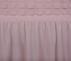 Чехол на угловой диван, цвет Пудра