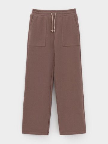 брюки  для девочки  КР 400847/капучино к633