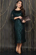 Платье Просто сияй (зеленое) П11809 LT Collection (Акция)