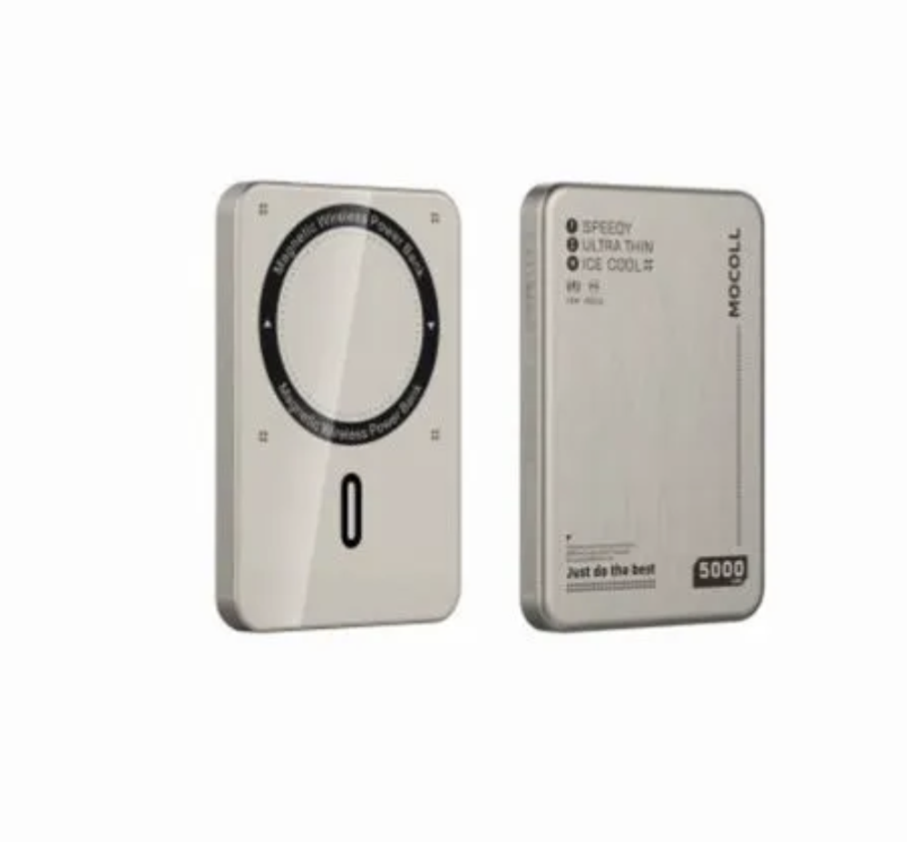 Аккумулятор внешний Mocoll PD 5000mAh титан