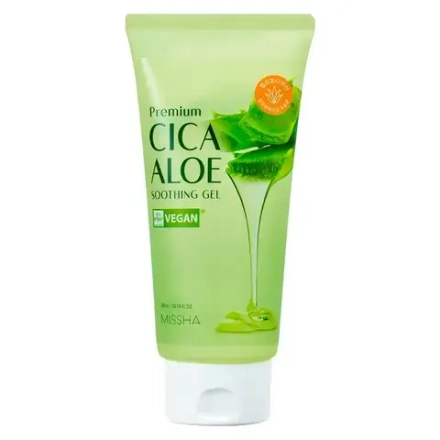 Успокаивающий гель для тела MISSHA Premium Cica Aloe Soothing Gel 300 мл.