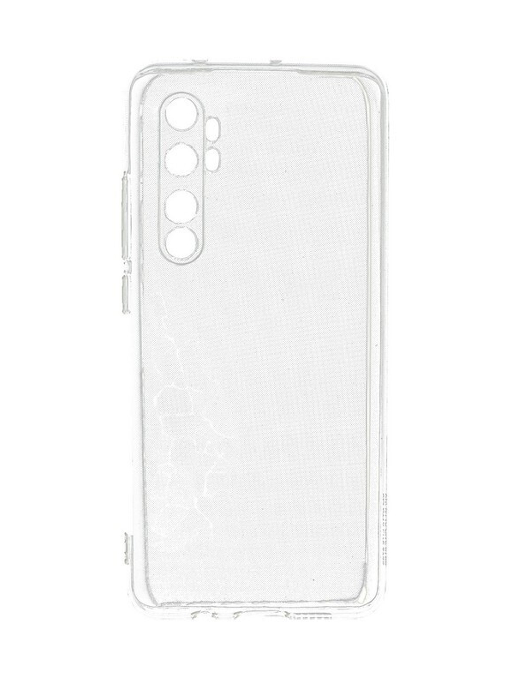 Накладкa Xiaomi Mi Note 10 Lite прозрачный Zibelino