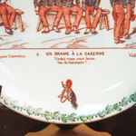 Фарфоровая тарелка TERRE DE FER HB & CIE (Франция)