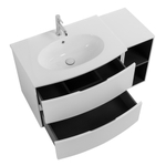 Мебель для ванной Cezares ELETTRA 104 Bianco opaco 55521+55529