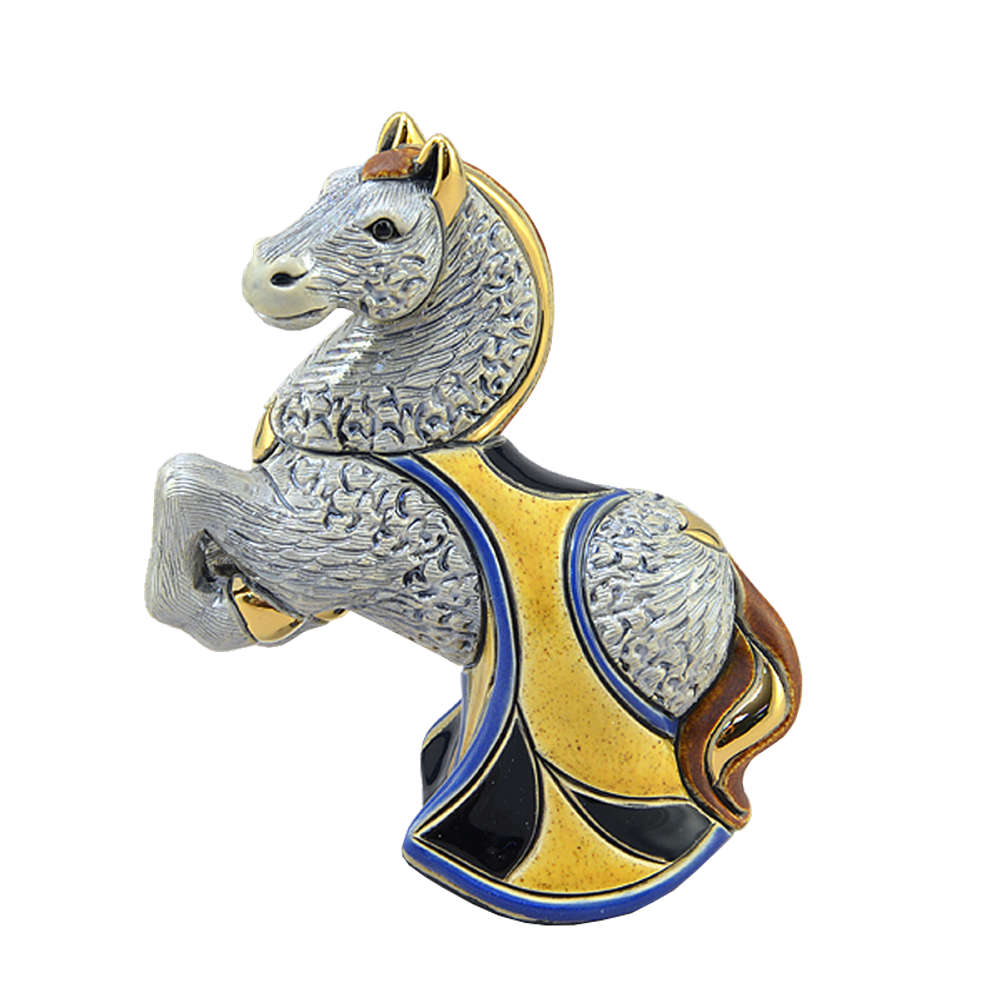 De Rosa Rinconada Статуэтка керамическая Лошадь серая