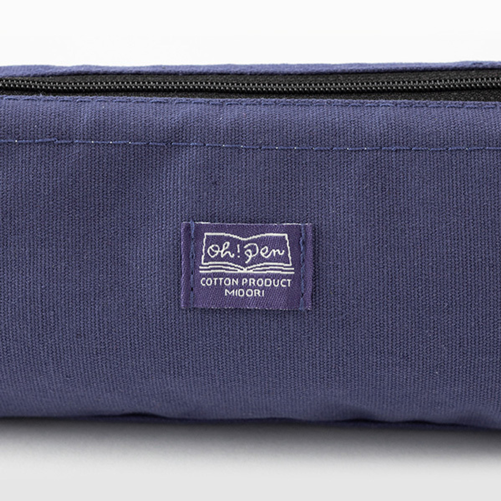 Пенал Midori Pencase M (Canvas Navy Blue)