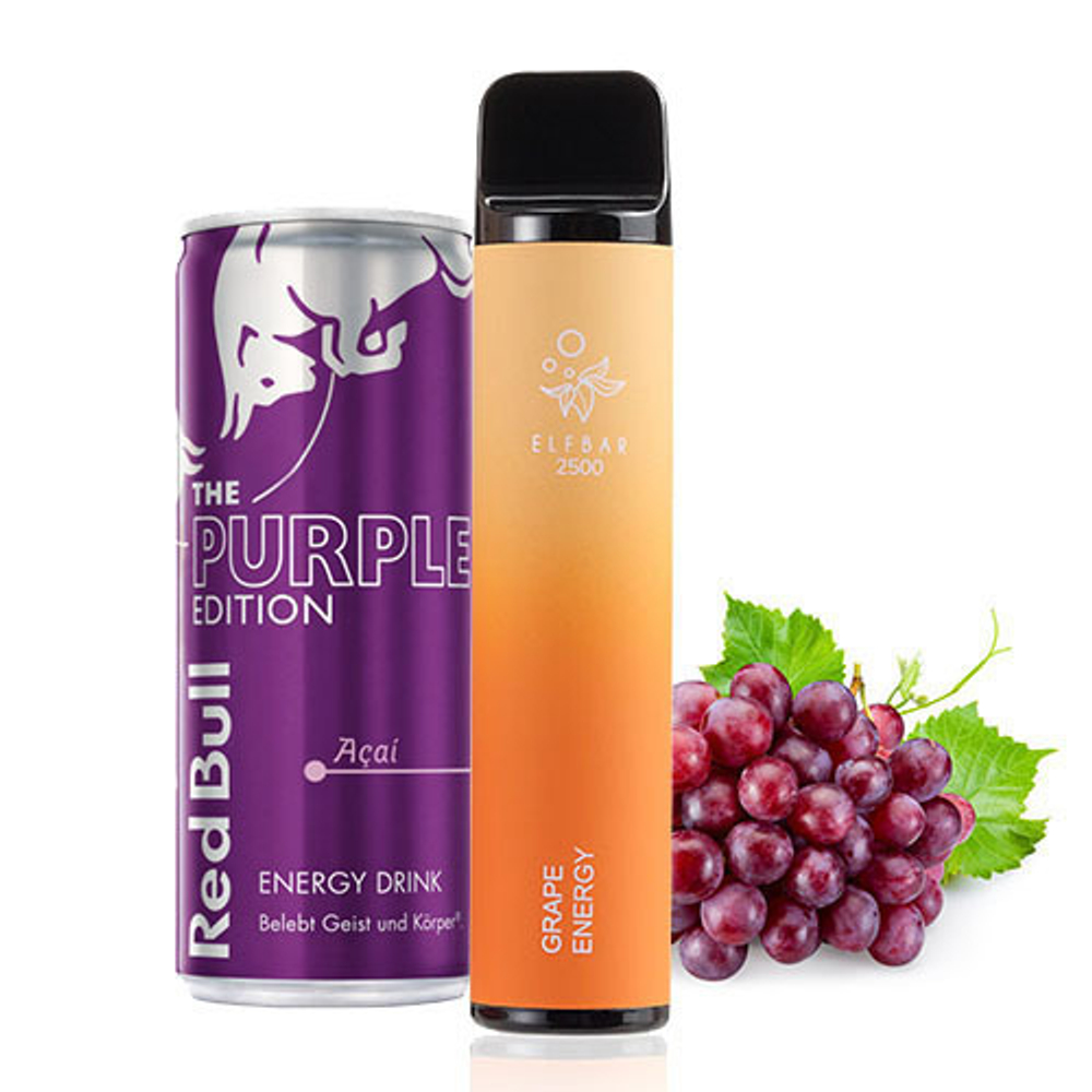 Elf Bar - Grape Energy (2500)