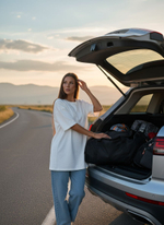 Футболка женская молочная оверсайз хлопок