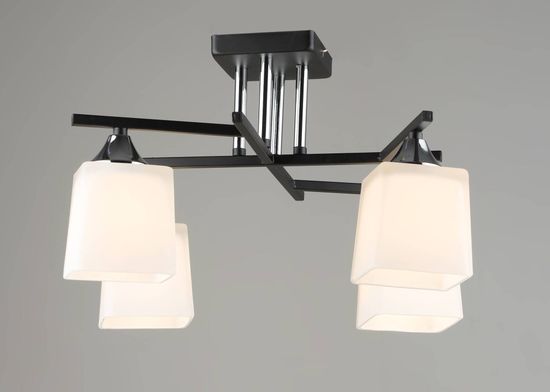 5956/4 BK+CH (2) Люстра (RL)