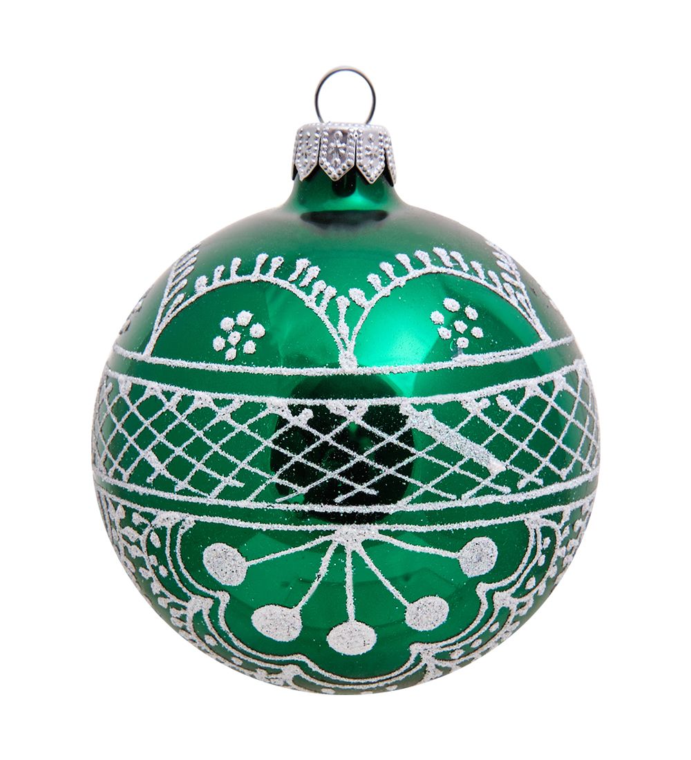 Элита НФШ-1292/3 Ел.украшение Шар «Кружевница» 80 мм