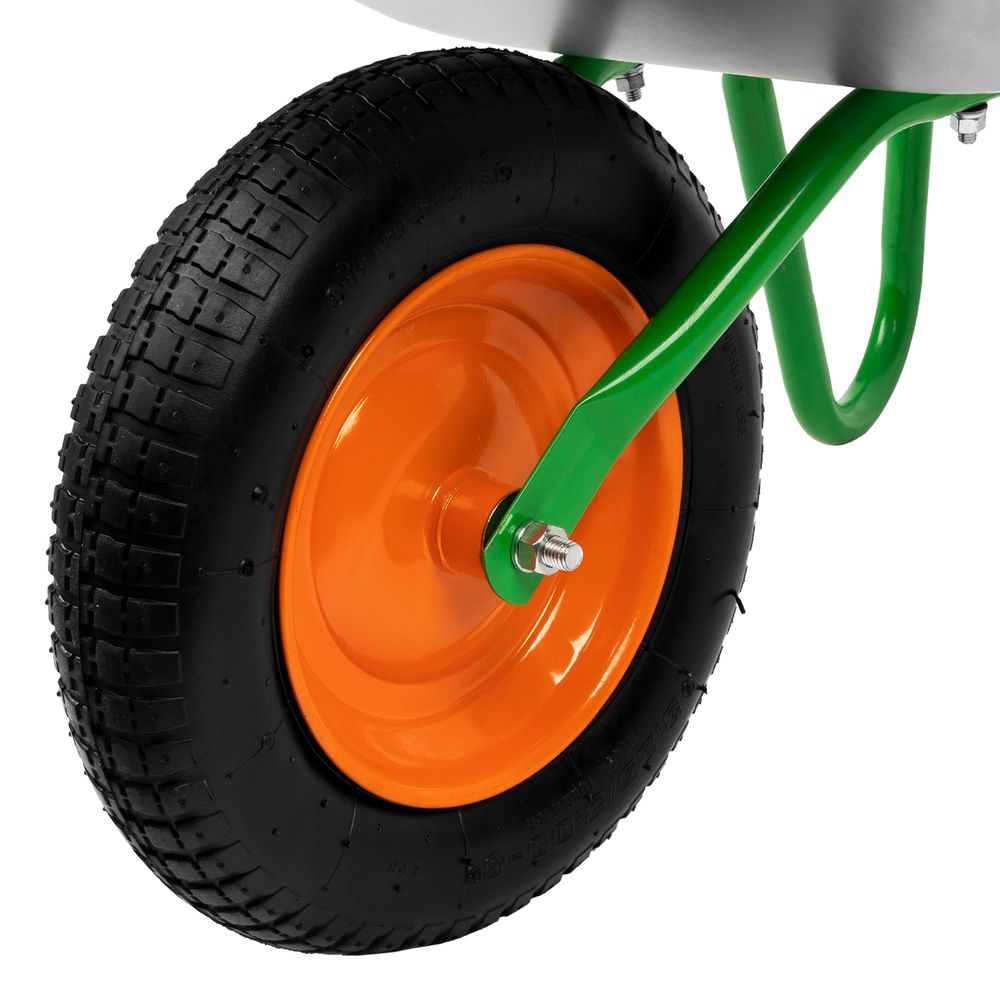 Тачка, садовая, грузоподъемность 90 кг, объем 65 л, Сибртех, 689616