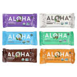 Aloha, Organic Protein Bars, Sampler Pack, 12 Bars, 1.98 oz (56 g) Each