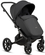 Детская коляска Noordi Aqua V2 4 в 1 с автокреслом Terra Black и базой 1482636 Black