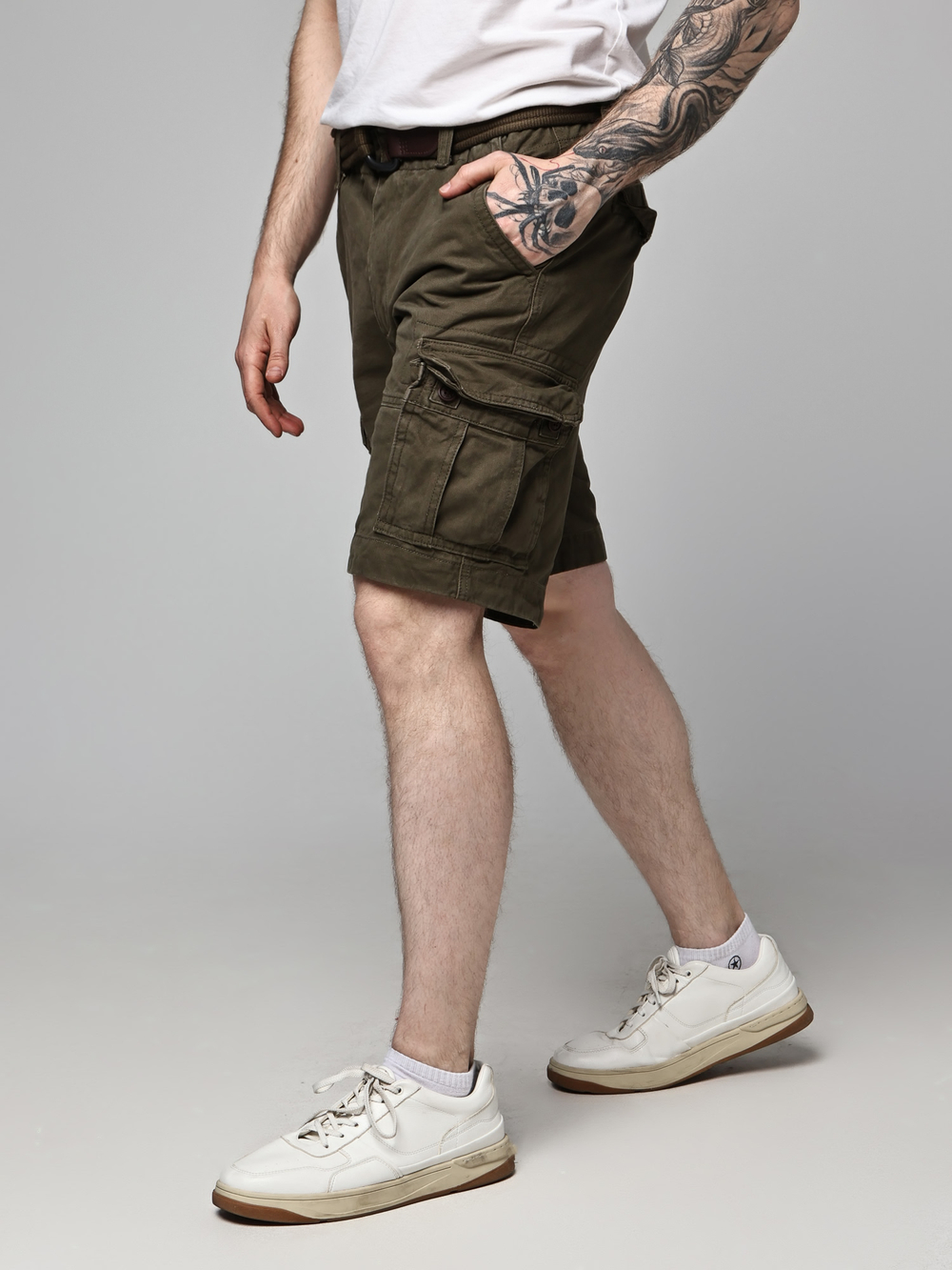 Шорты карго плотные Abercrombie & Fitch AB170