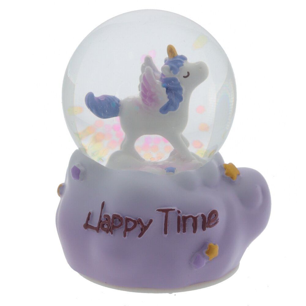 GAEM Фигурка декоративная "Лошадка" в стекл шаре (подсвет, 3xLR41), D4.5 см, L5,5 W5 H7 см