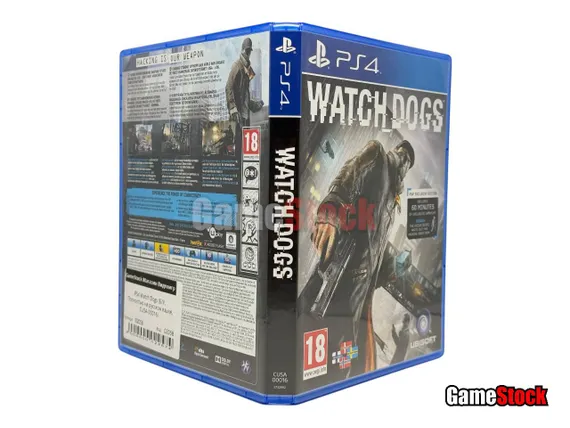 PS4 Watch Dogs (Б/У, Полностью на русском языке, CUSA-00016)
