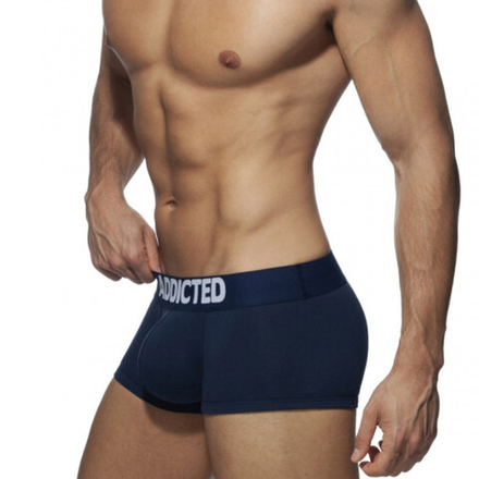 Мужские трусы хипсы темно-синие Addicted AD5021-16