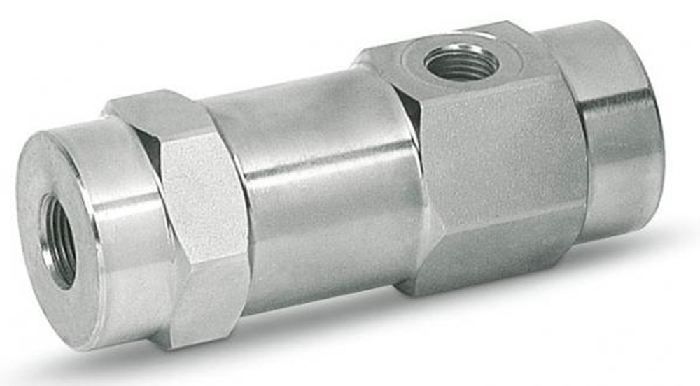 Гидрозамок односторонний 3-х линейный 003.461.OOO G1/4", 15 л/мин, VPBSL