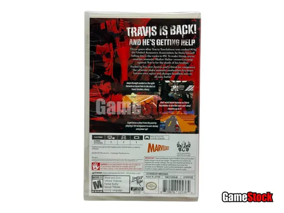 No More Heroes 2: Desperate Struggle (Limited Run) (Nintendo Switch, Английская версия, Ноывй)