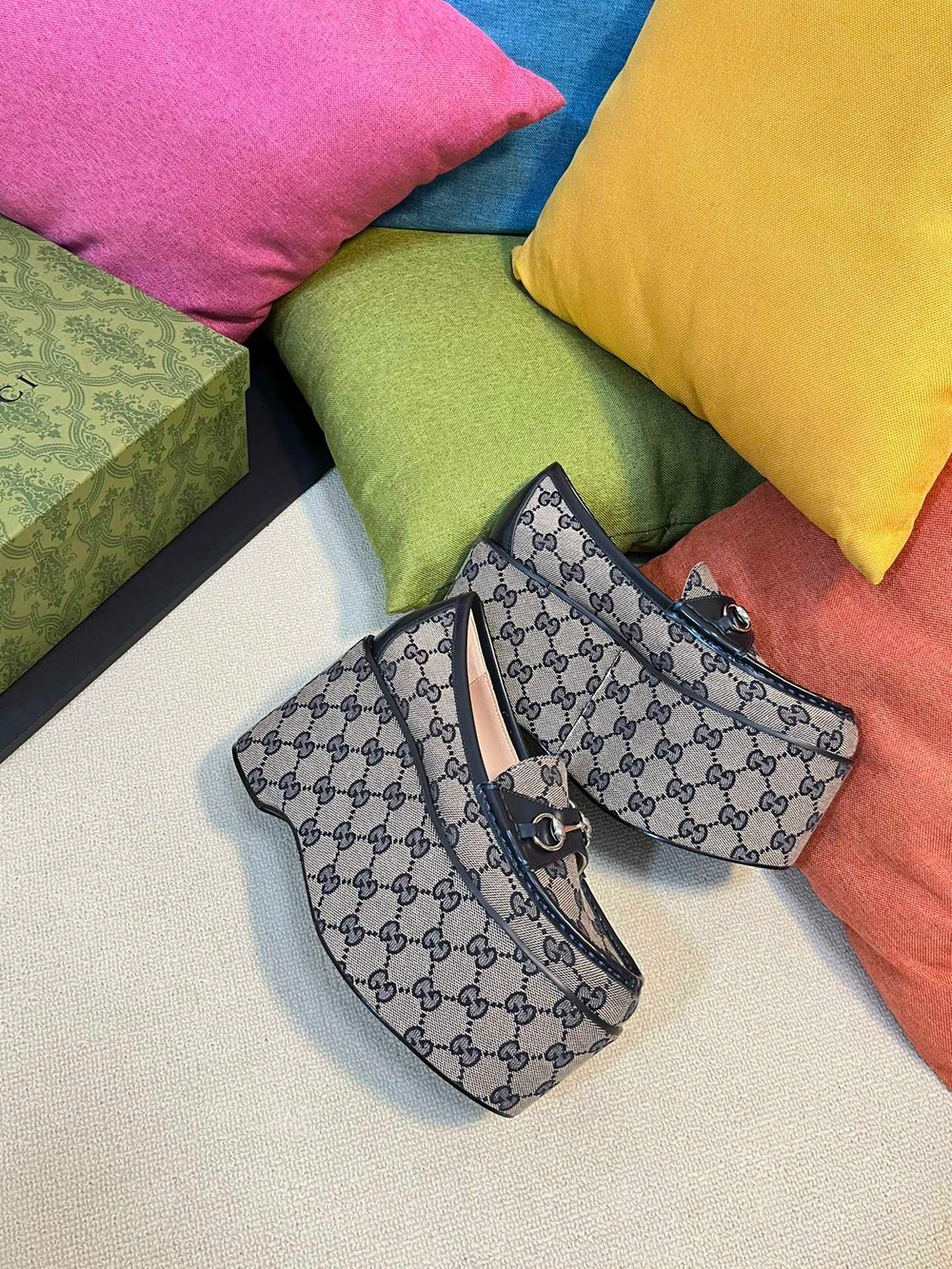 Gucci Horsebit Platform Loafer