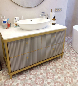 Напольная тумба с раковиной