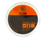 Пули пневматические RWS Club 4.5 mm 0.45 гр. (500 шт.)