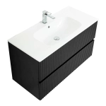 Тумба с раковиной Art&Max TORINO 100 графит