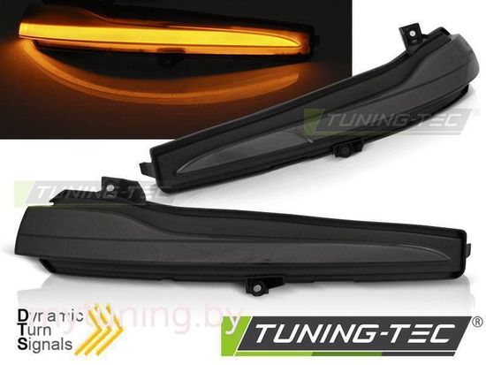 Указатели поворота SMOKE LED в зеркала для Mercedes C W205