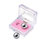 Металлические вагинальные шарики 2см для тренировки интимных мышц ToyFa Metal 715011