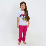 Комплект для девочек "Единорог", Минни Маус, р-р 110-116 (Disney)