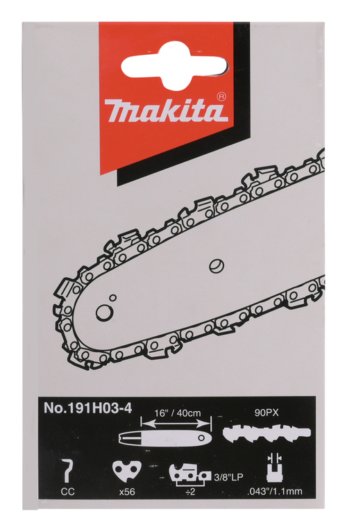 Цепь для пилы 40 см, LP, 90PX Makita 191H03-4