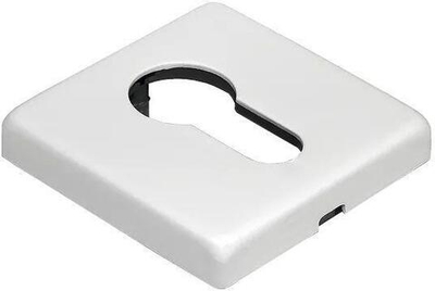 Накладка на евроцилиндр LUX-KH-SQ белый