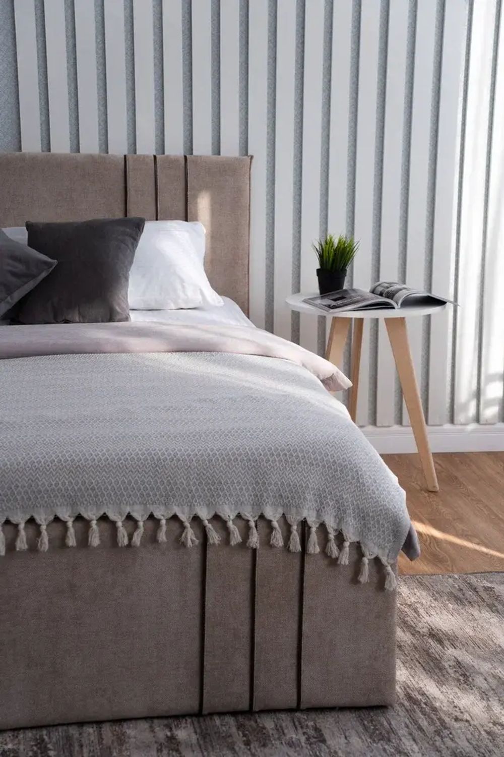 Кровать Леванте 1,4 (Бежевый), ДСВ-Мебель, г. Пенза