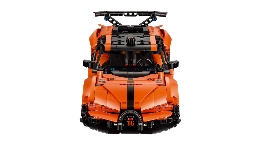 LEGO Technic 42222 лего Bugatti Chiron Pur Sport, детализированный суперкар 16+