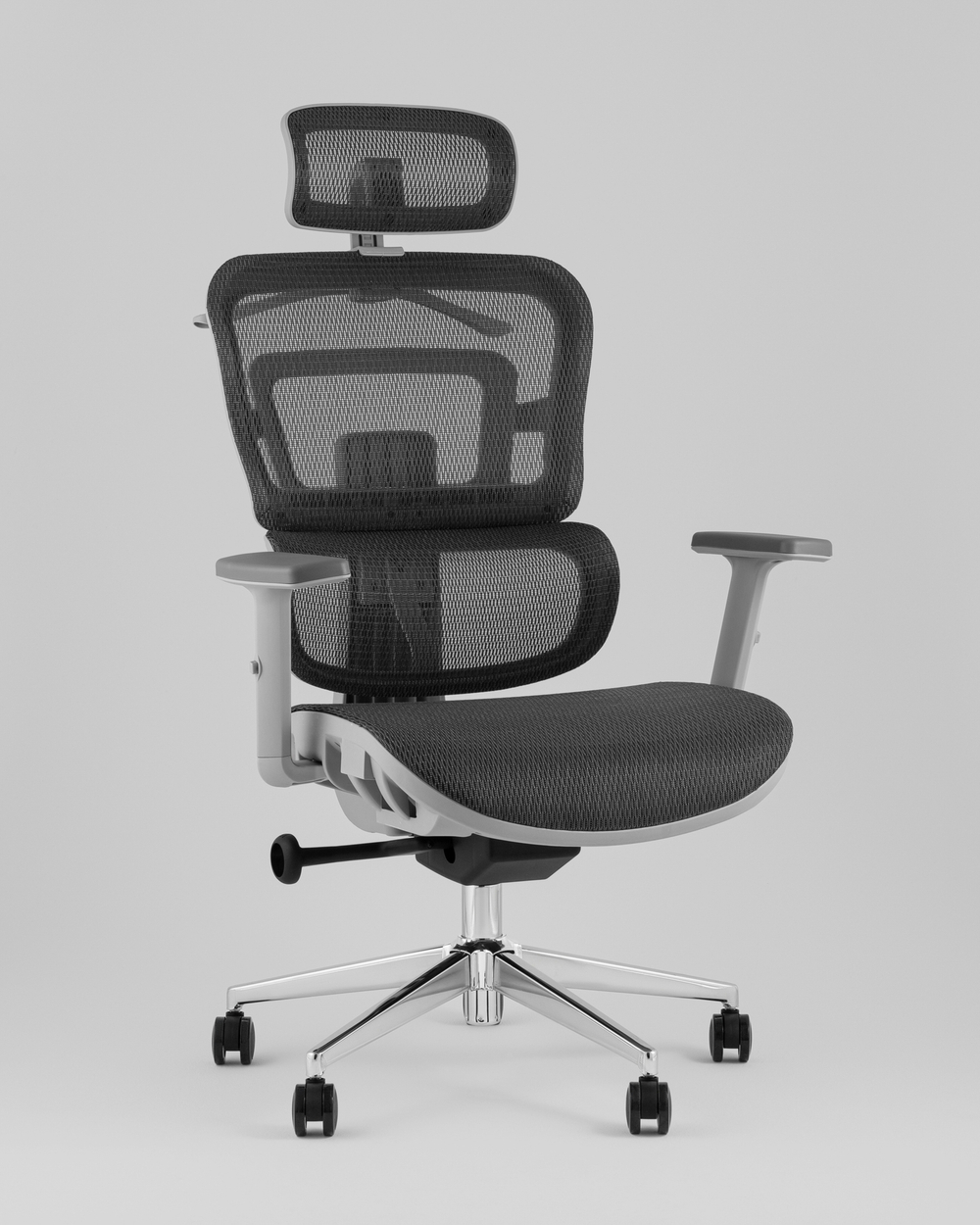 Кресло офисное TopChairs Techno Professional серый