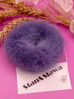 Норковая резинка для волос.