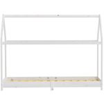 Кровать домик односпальная 90х190 Cozy, белая